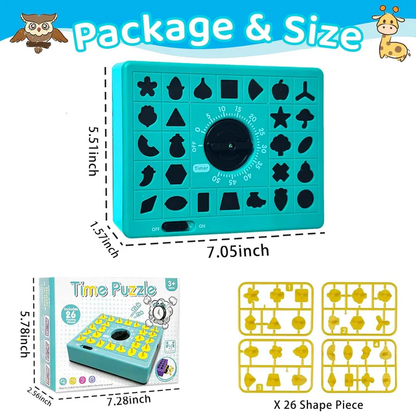 Time Puzzle Mind Challenge Board Game - 666