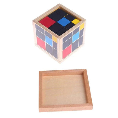 Trinomial Cube Montessori