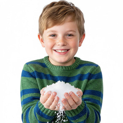 SnowDream™ Kit de Nieve Instantánea - Nieve sensorial relajante que mantiene a los niños ocupados durante horas
