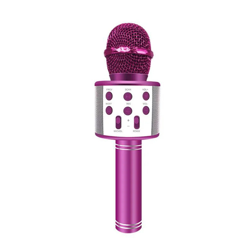 Fidtoy Wireless Bluetooth Karaoke Microphone for Kids & Adults