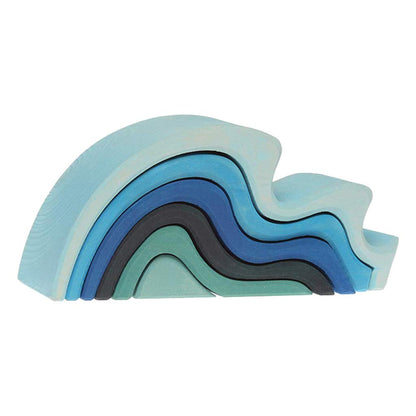 Wooden Wave Blocks- Open ended wooden toys