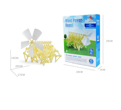 Theo Jansen Wind Power Moving Wind Walking Machine Crawler DIY