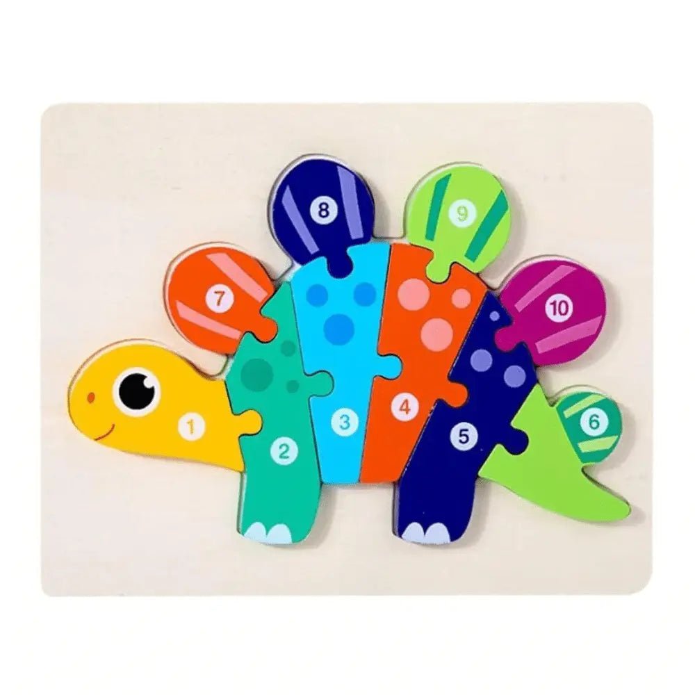 Wooden Board Animal Puzzle | Early Development Sensory Learning Educational Toys Wooden Puzzles - Choose 1