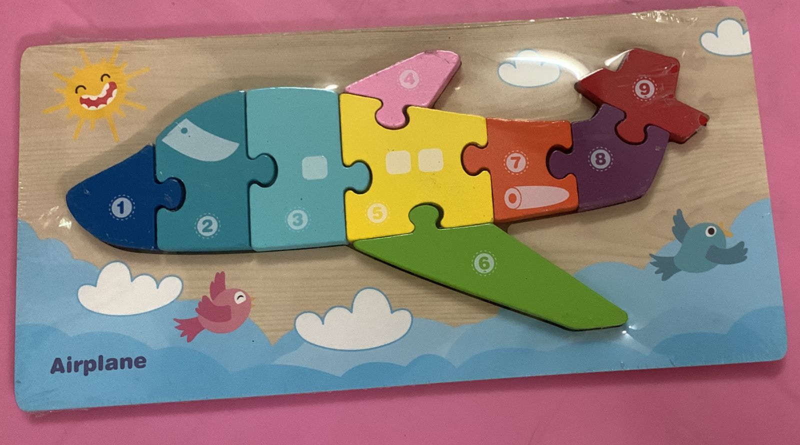 Wooden Board Animal Puzzle | Early Development Sensory Learning Educational Toys Wooden Puzzles - Choose 1