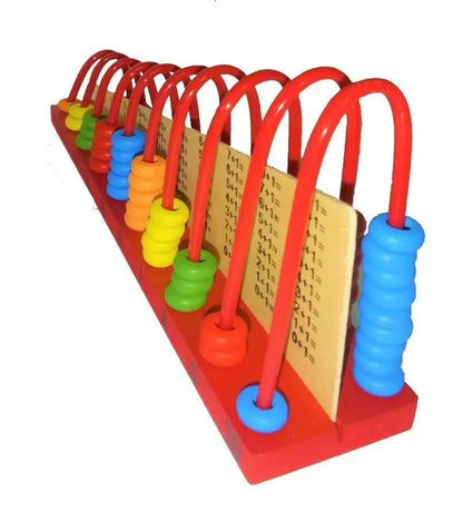 Wooden Calculations abacus frame For Sum & subtraction Learning