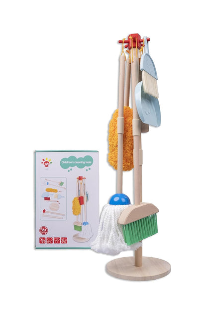 Wooden Children’s Cleaning Tools