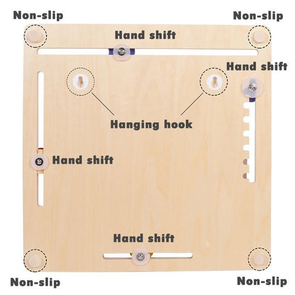 Wooden Clock Education Board Toys Multifunctional Learning Calendar Weather Season Time Teaching