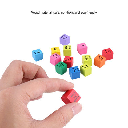 Wooden Eco-Friendly Wooden Multiplication Board – Fun & Safe Math Learning Game