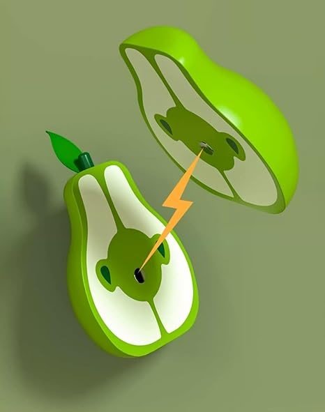 Wooden Fruits Basket Pretend Cutting Fruit Set with Wood Knife & Storage Basket