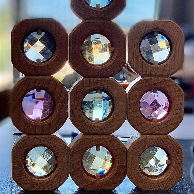 Wooden Gem Blocks
