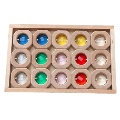Wooden Gem Blocks