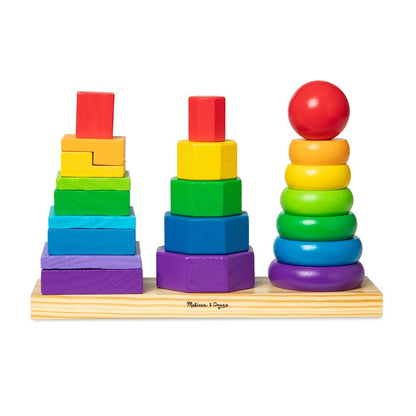 Wooden Geometric Stacker (Melissa and Doug)