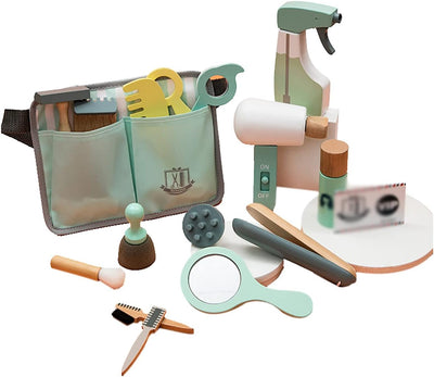 Coffret de coiffeuse en bois pour filles - Cadeau de princesse