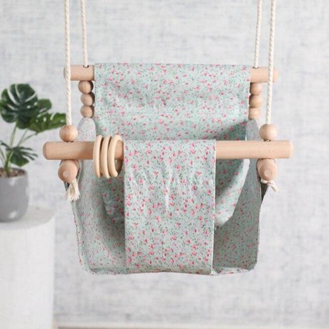 Wooden Hanging Swing Chair