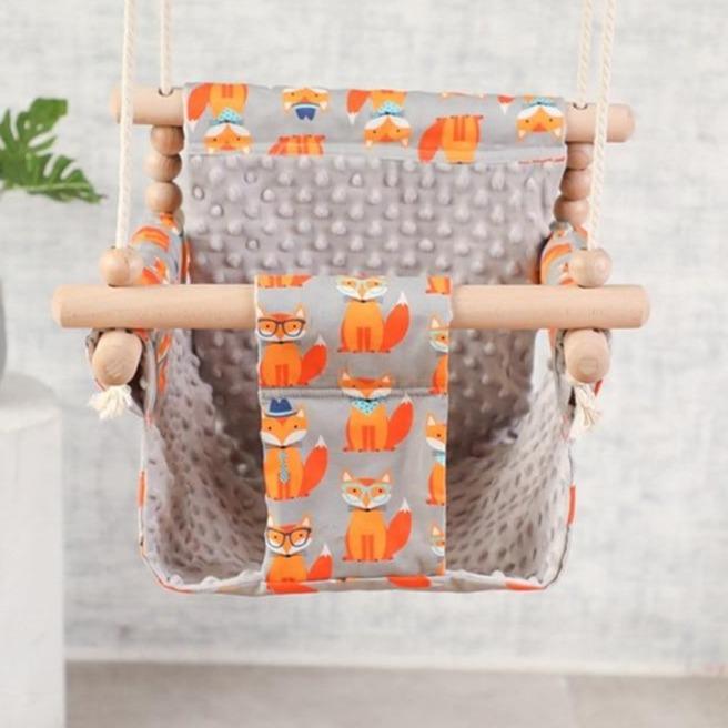 Wooden Hanging Swing Chair