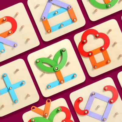 Wooden Hundred Change Collage Educational Board Game for Kids