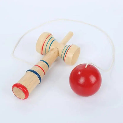 Wooden Juggling Ball Rattle