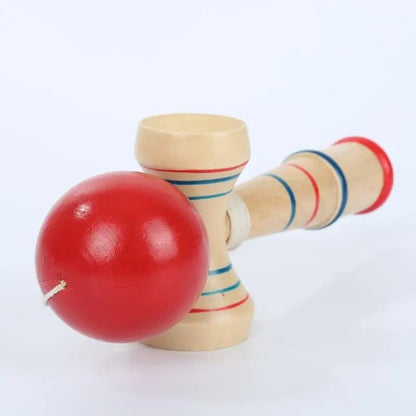 Wooden Juggling Ball Rattle