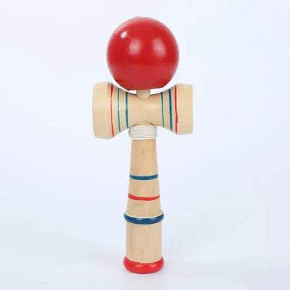 Wooden Juggling Ball Rattle