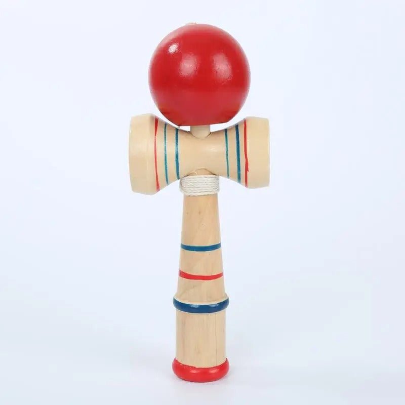 Wooden Juggling Ball Rattle