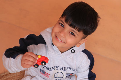 Wooden Magnet Train Set - Magnetic Train Toy