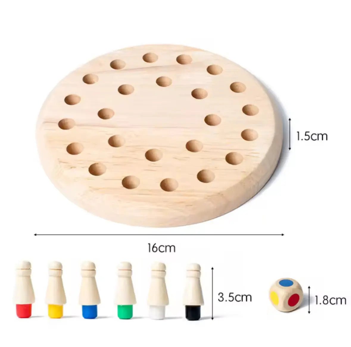 Wooden Memory Match Stick Chess Board Game - Logic Braintease Toys for Boys And Girls special