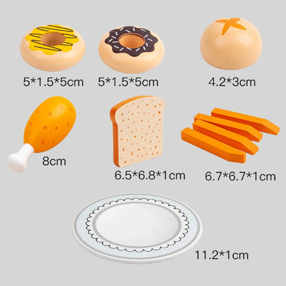 Wooden Microwave Oven kitchen Baking Parent-child Interactive