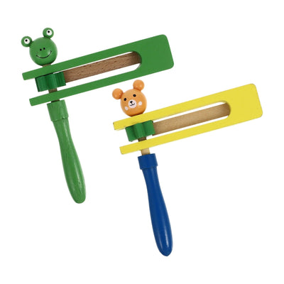 Hochet musical en bois pour bébé
