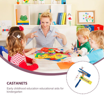 Hochet musical en bois pour bébé