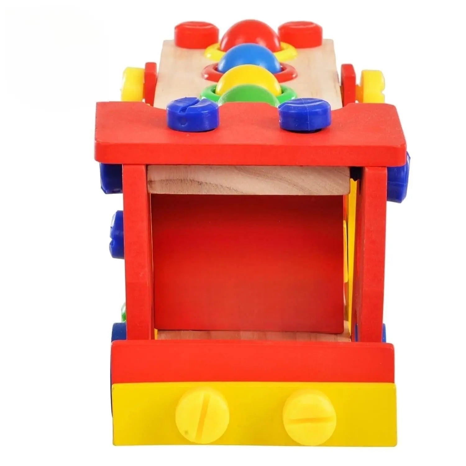 Wooden Screw Car Vehicle Hammer Ball, Trinkets & More - 2 in 1 DIY Screw Car Vehicle Hammer Ball