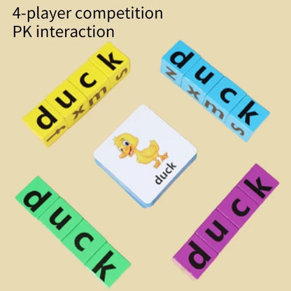 Wooden Spelling Game Montessori