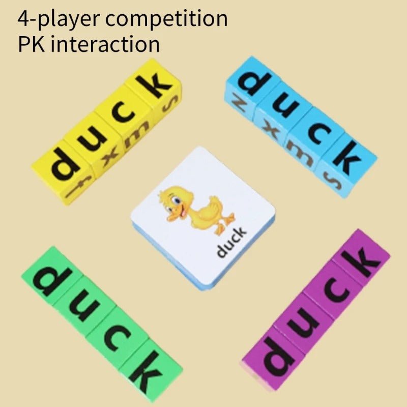 Wooden Spelling Game Montessori