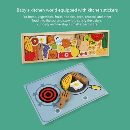 Wooden Stacking Toys Animals Blocks and Puzzles Toddlers Montessori Educational