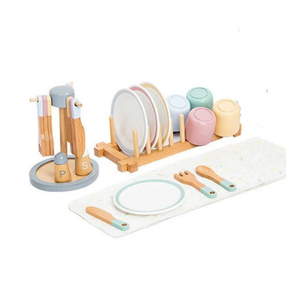 Wooden Tableware Set
