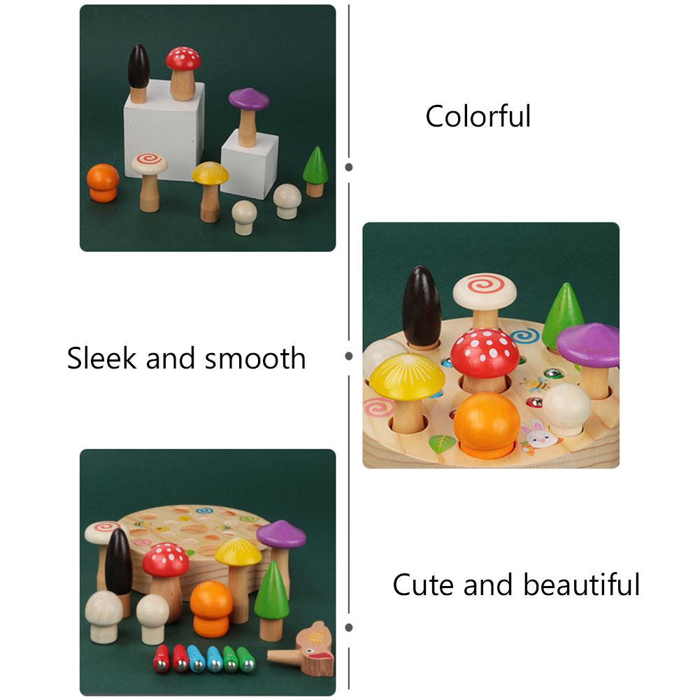 Best Montessori Woodpecker Catch Worms Game - Fine motor skills toys