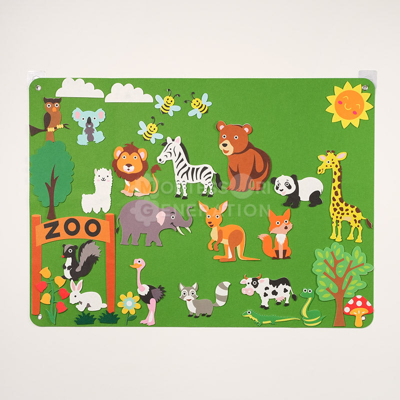 Montessori Learning Felt Board